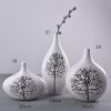 Bình gốm sứ trang trí phòng khách - duong-kinh-19-x-cao-24cm