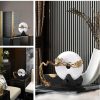 Decor cây tùng tựa đồng điếu ngọc - dai-34cm-x-rong-19cm-x-cao-23cm