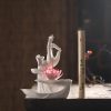Thác khói trầm hương bàn tay Phật - d17-5cm-x-r7-8cm-x-c21-5cm